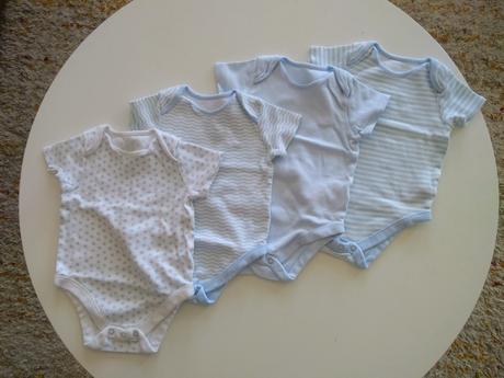 Body s krátkym rukávom - 4ks, f&f,74