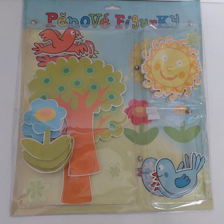 Penove figurky na stenu,