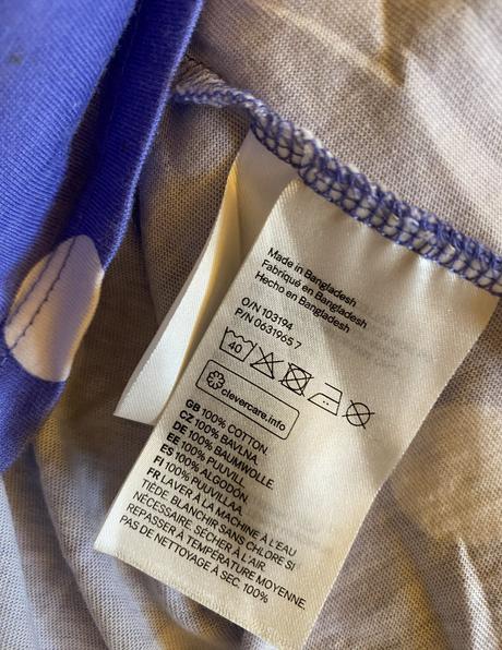 Bavlnené guličkové šaty h&m v. 140 - 9.10 r., h&m,140