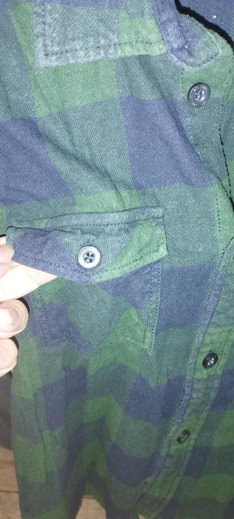 Flanelová štýlová košeľa, lindex,140