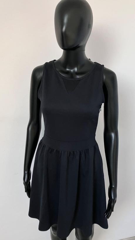 Čierne áčkové šaty vila (xs), xs