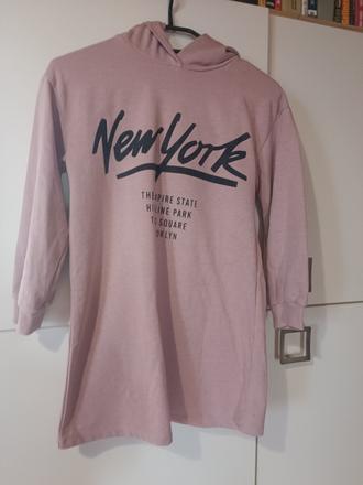 Predĺžená mikina, 128