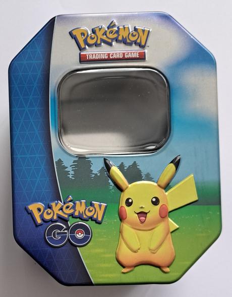 Pokémon go plechovka pikachu, 