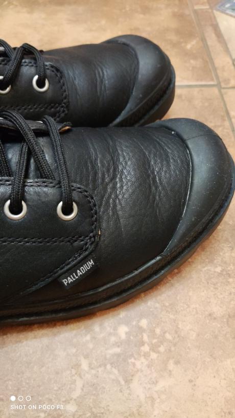 Kožené topánky palladium, 42