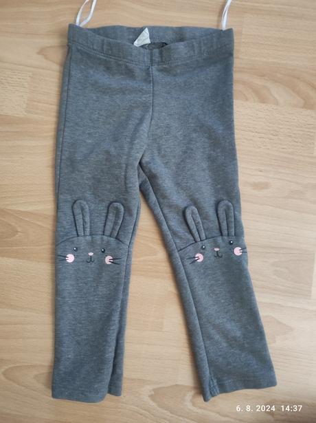 Legíny pre dievčatko 92, h&m,92