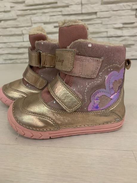 Zimne ružovo- zlaté čizmicky ddstep, d.d.step,23