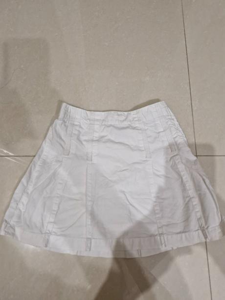 Biela sukňa, h&m,98