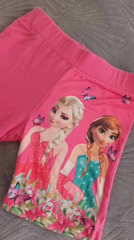 Dievčenské šortky frozen, 140