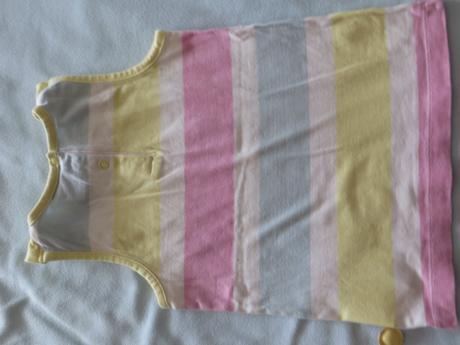 Plážové tričko bez rukávom, 98