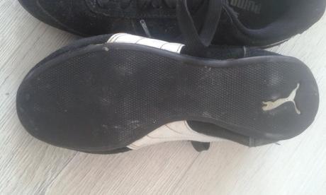 Detské chlapčenské kopačky, puma,37