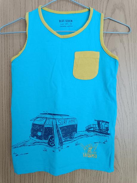 Chlapcenske letne tielko blue seven, 128