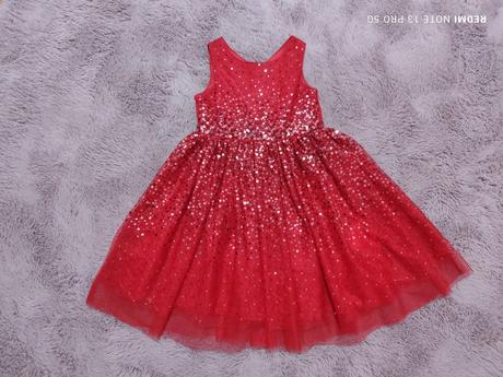 Flitrovane šaty, h&m,110