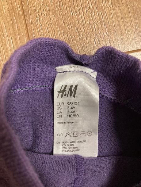 Pletene leginsy, h&m,98