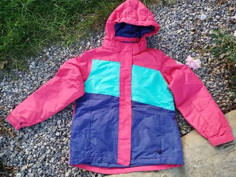 Dievčenská lyžiarska bunda, crivit,146