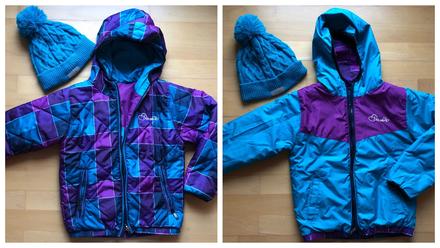 Dare2b s ciapkou obojstranna zimna bunda, 128