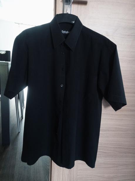 Pánska košeľa s krátkymi rukávmi l/xl, l