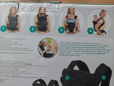 Nosič na dieťa infantino flip advanced 4 v 1, infantino