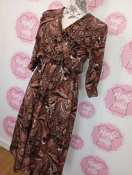 Vzorované šaty, s