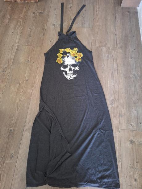 Maxi saty skull, l / m