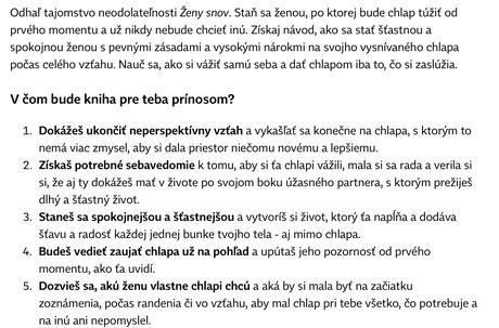Michal kopecký žena snov, 