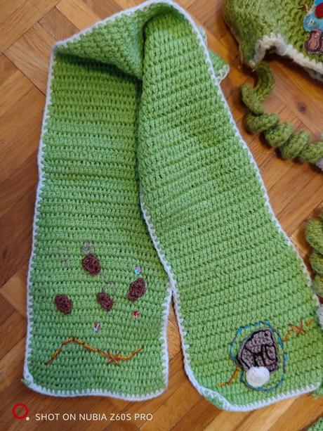 Hand made rozkošný, kvalitný komplet k next kol., 98