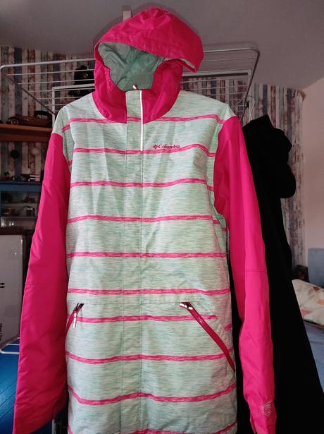 Lyžiarska bunda/vetrovka 42/xlnenosená zn.columbia, columbia,xl