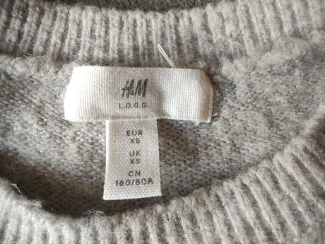 Pulóver zn. h&m, veľ. xs-s, h&m,s