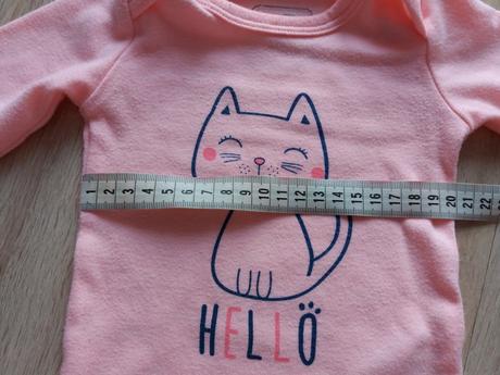 Body + polodupačky s mačičkami 74, pepco,74
