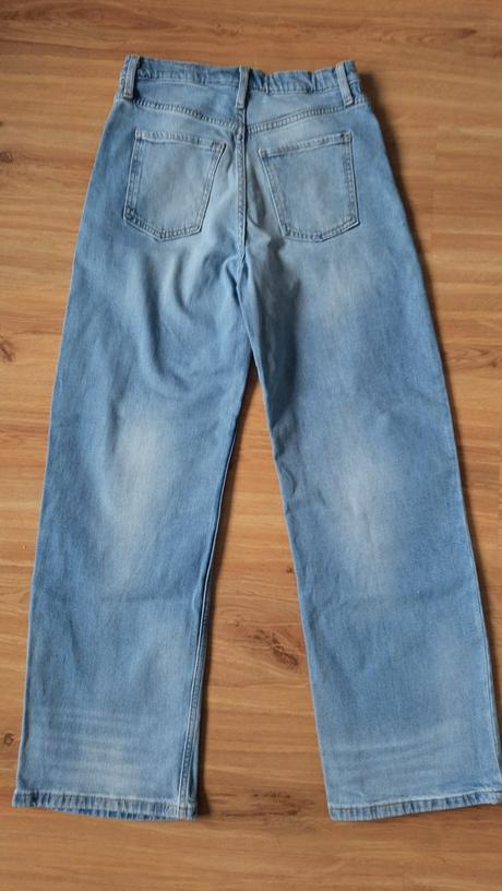 Široké rifle, h&m,158