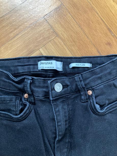 7/8 džinsy, bershka,s
