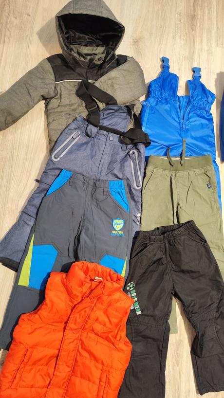 Zimné nohavice,bunda, 98