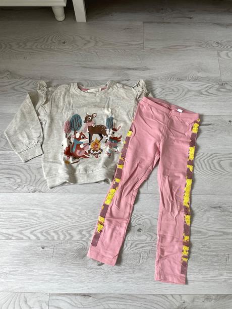 Set tričko a leginky, kappahl,110