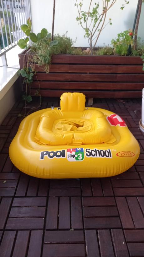 Plávajúce koleso - deluxe baby float pool 1 2 3,