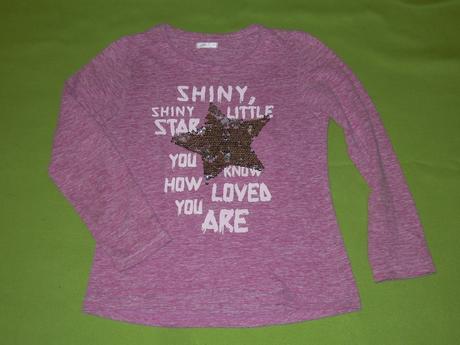 Tričká dievčenské - cena spolu za 3 ks, pepco,128