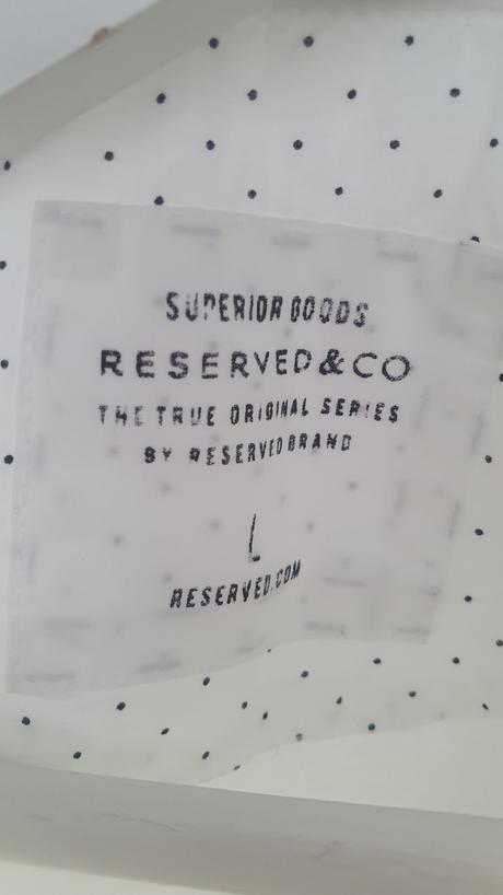 Polokošeľa reserved, reserved,l