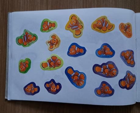 Disney omaľovánka "nemo, dory" + iné,