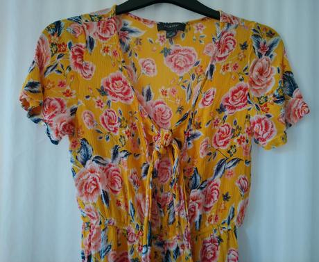 Dámsky okrový letný overal, primark, primark,s