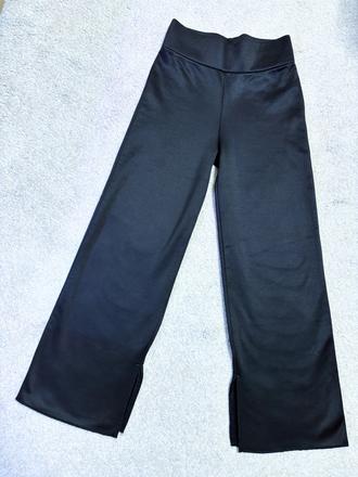 Mäkké zateplené nohavice wide leg, takko,134