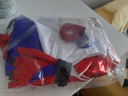 Harley quinn - detský kostým, veľkosť 155,10 kusov, 