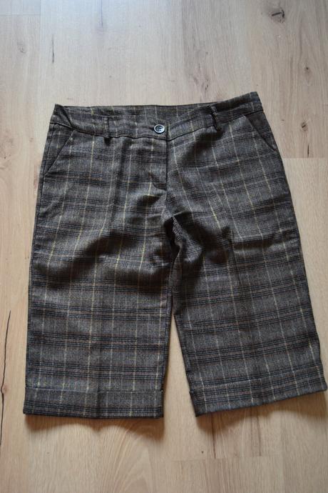 Dámske hnedé krátke nohavice, veľkosť m, m