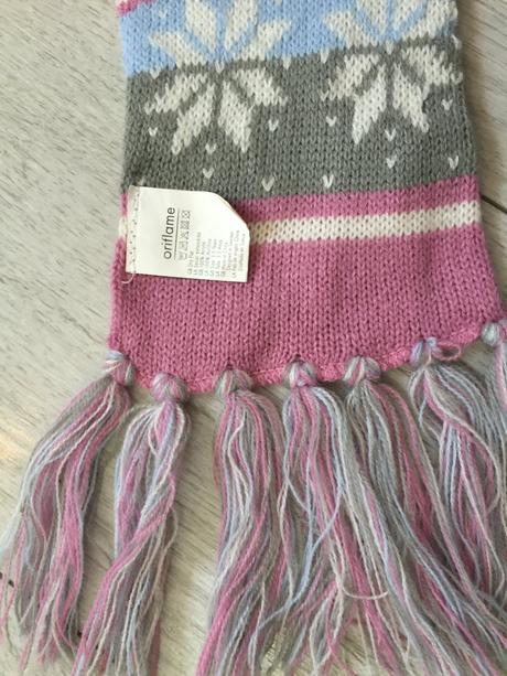 Dievčenska čiapka a šal 4-8 rokov, 122