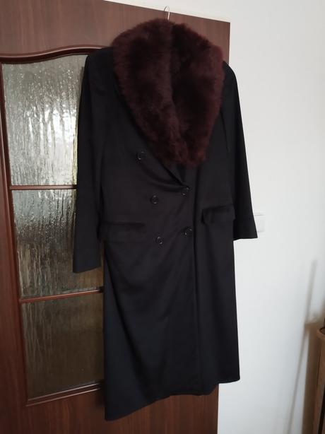 Prechodný kabát dlhý ručná výroba, xl