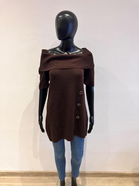 Dámsky sveter so širokým golierom (l), ewident,l