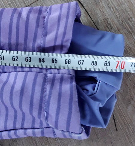 Fialová softshelová bunda, h&m,170