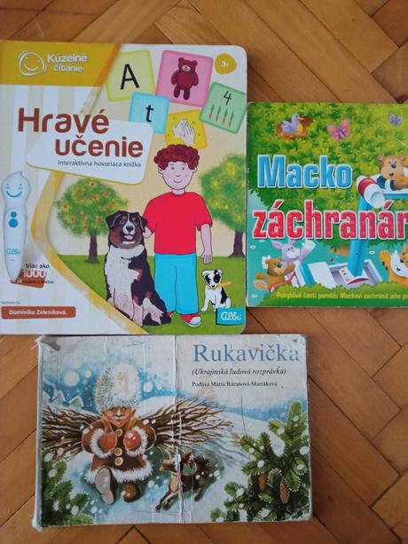 Albi kniha hravé učenie + macko záchranár, 