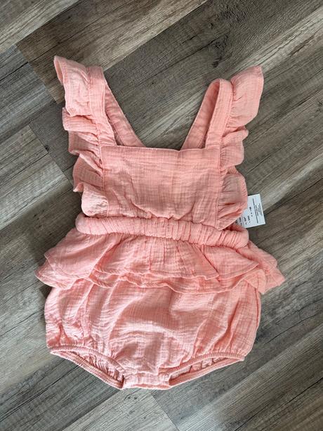 Romper muselinovy reserved 80 (9-12m), reserved,80