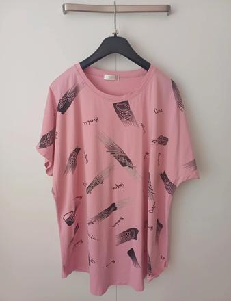Dámsky predĺžený top /tričko, xxl