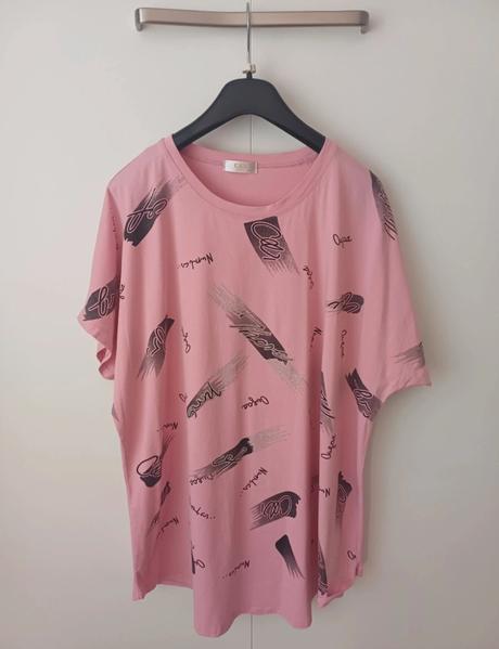 Dámsky predĺžený top /tričko, xxl