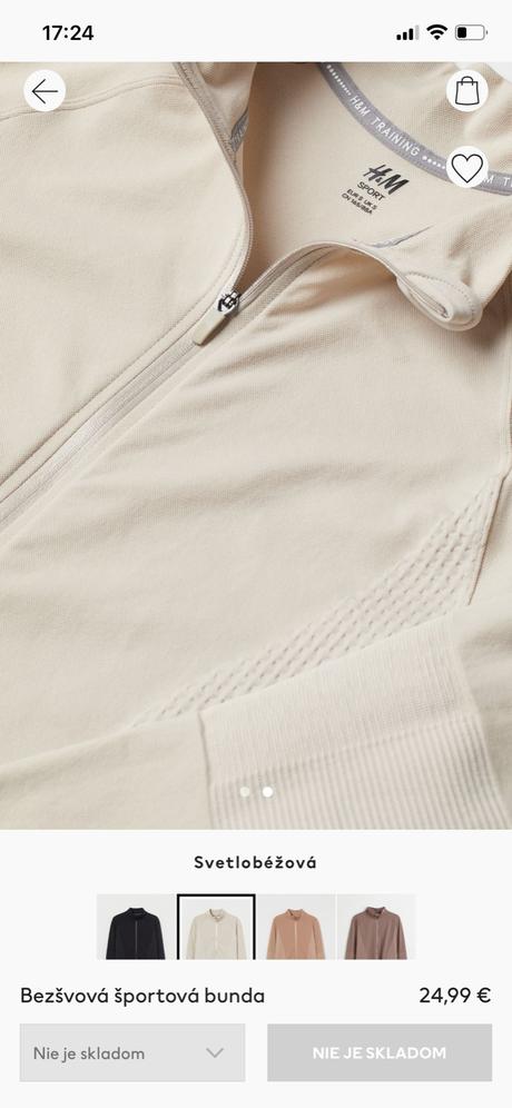 Športové tričko, h&m,xs