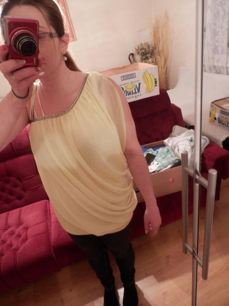 Elegantný top - nenosený, m